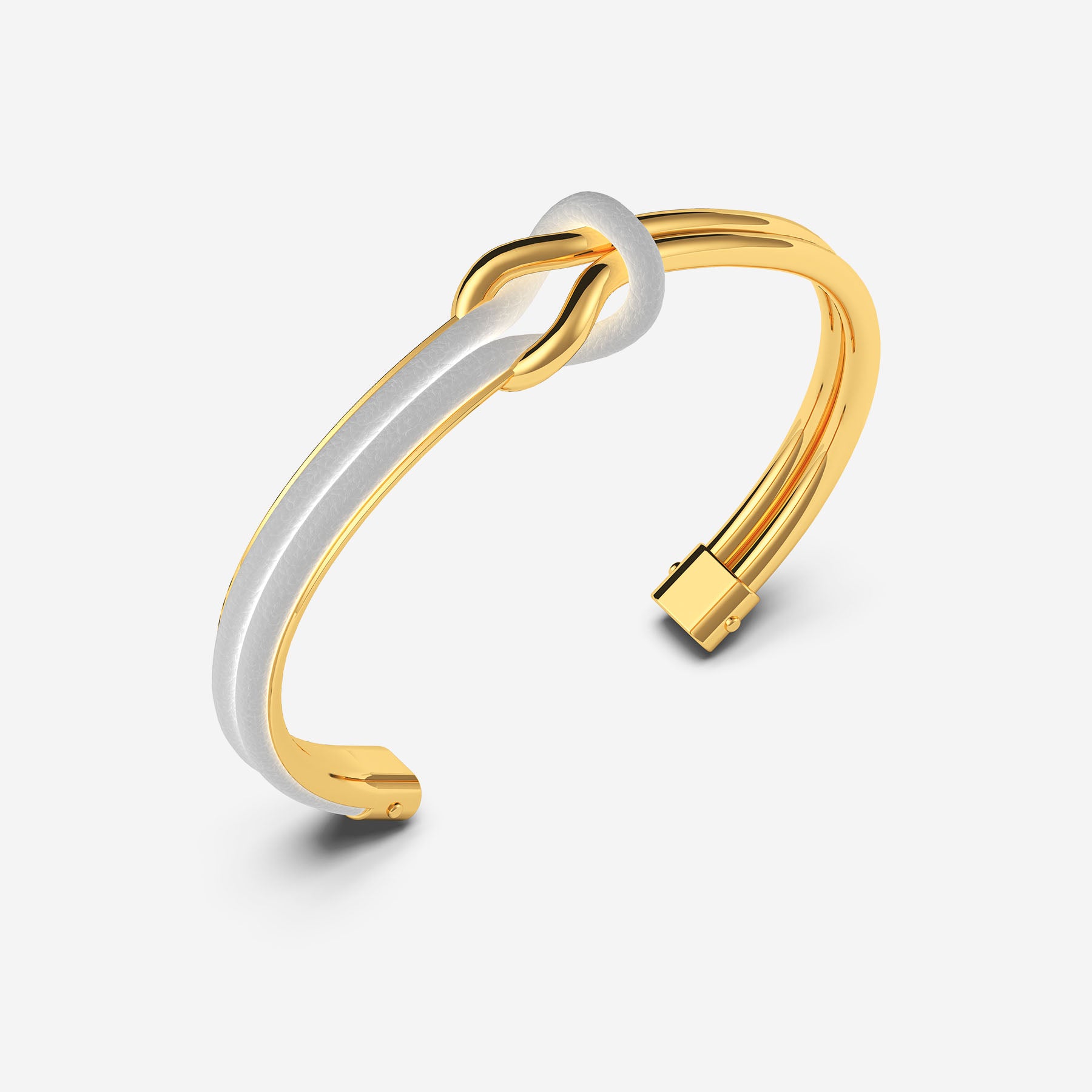 Pianegonda Bracciale rigido piccolo - FOEDUS - Argento 925‰, Finitura dorata