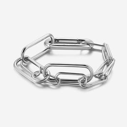 Pianegonda Bracciale a catena doppia - VINCTUM - Argento 925‰