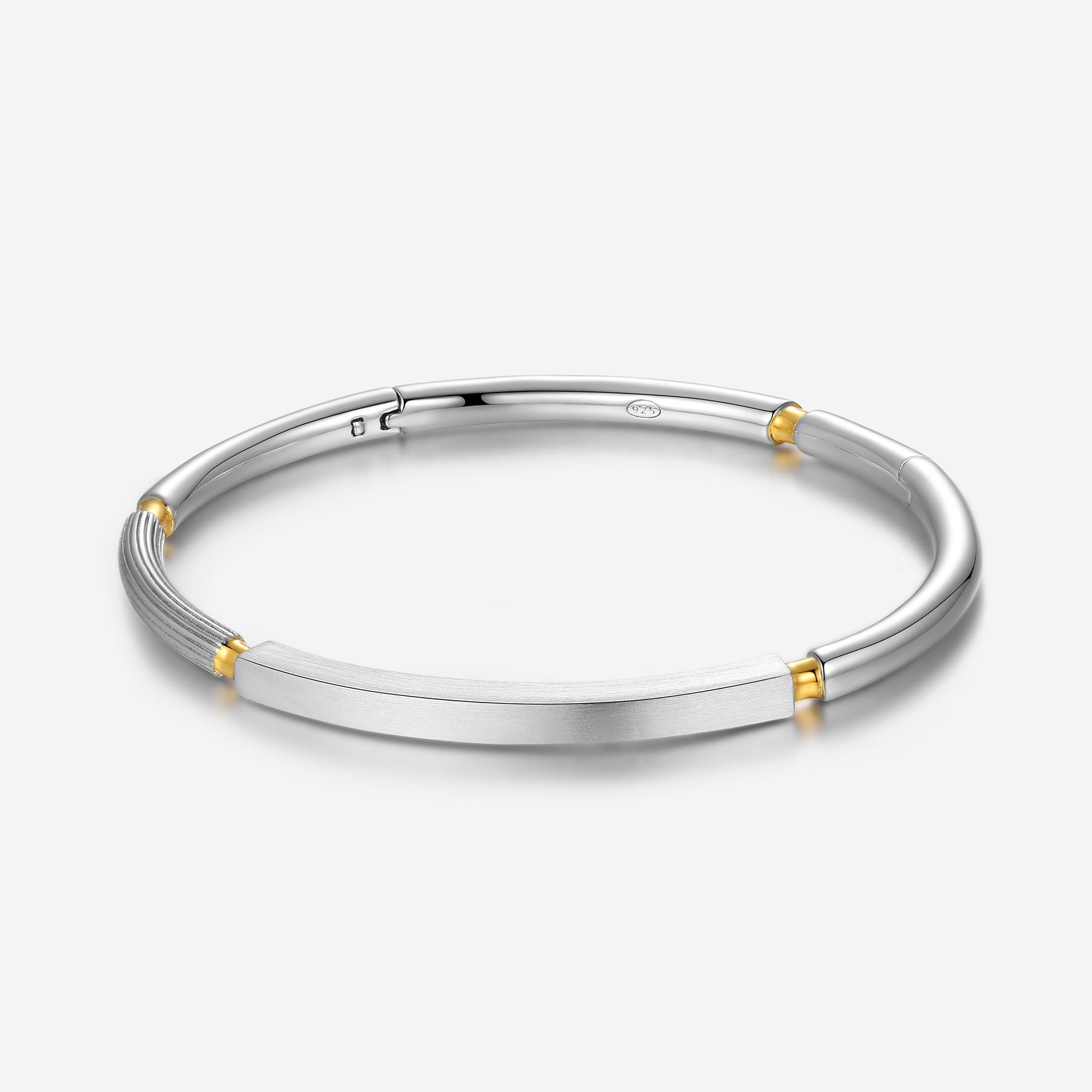 Pianegonda Bracciale rigido - IMPERFECTUM - Argento 925‰, Finitura dorata