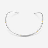 Pianegonda Collana rigida corta - IMPERFECTUM - Argento 925‰, Finitura dorata