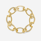 Pianegonda Bracciale a catena - ASSOLUTO - Argento 925‰, Finitura dorata