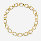 Pianegonda Collana con catena corta - ASSOLUTO - Argento 925‰, Finitura dorata
