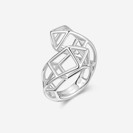 Pianegonda Anello contrariè - KOSMOS - Argento 925‰